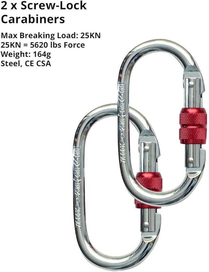 F.Life Aerial Silk Yoga Hammock & Swing for yoga Inversion,Strength training,starter hardware kit