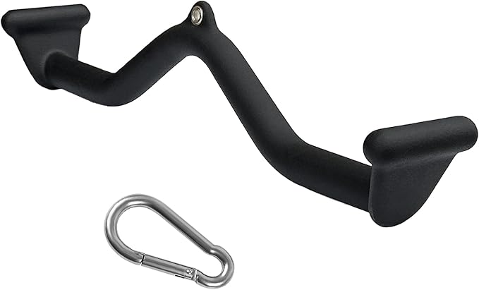 Lat Pulldown Bar - T Bar Row & Tricep Attachment for Home Gym Exercise