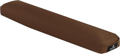 Hugger Mugger Pranayama Yoga Bolster - Very Firm, use Under Length of Spine for Deeper Breathing or Under Ankles, Handmade in The USA