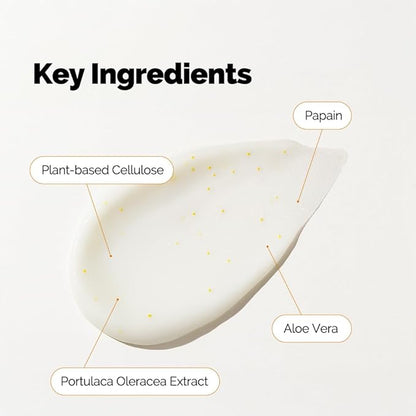 IASO Triple Action White Peeling Gel | Exfoliating Gel for Face, eep Pore Cleanse, Tone-Up Effect & Smoother Skin Texture, Korean Skin Care, 5.07 oz