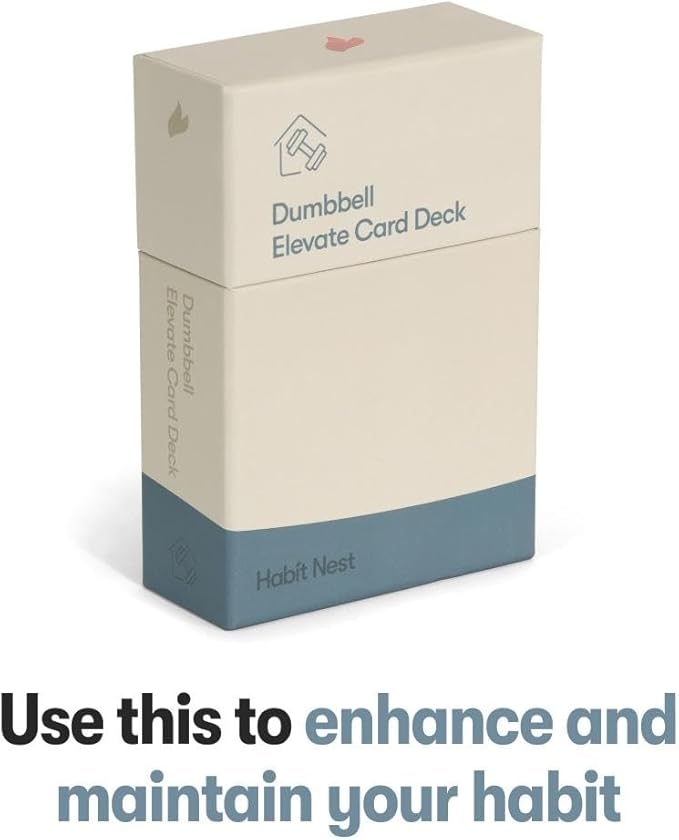 Dumbbell Phoenix Framework: Home Workout Series - Comprehensive Fitness System with Transformation Journal, Elevate Card Deck, Burndown Tracker, Digital Vault Access, and Accountability System -