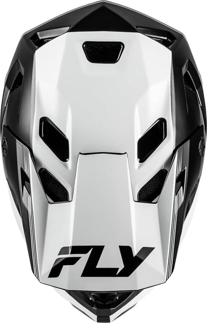 Fly Racing Rayce Full-Face Mountain Bike/BMX Helmet – ASTM F1952 DH Certified, CPSC 1203, CE EN1078, Poly-Alloy Shell, TFV Ventilation, Removable Liner
