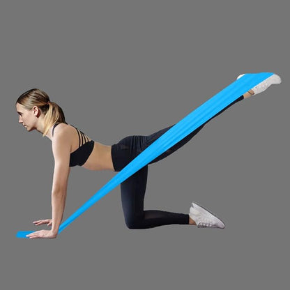 Professional 8 Yards Bulk Resistance Bands Rolls or 5,6,7 ft. Long Non-Latex Elastic Exercise Bands, Stretch Bands for PT, Yoga, Pilates, Rehab, at-Home or The Gym Workouts