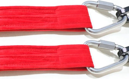 6.6ft 2m Aerial Loops Aerial Straps Ropes Aerial Acrobatics Body Loop Trapeze Circus Apparatuses Equipment Yoga Straps 1 pairs