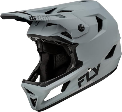 Fly Racing Rayce Full-Face Mountain Bike/BMX Helmet – ASTM F1952 DH Certified, CPSC 1203, CE EN1078, Poly-Alloy Shell, TFV Ventilation, Removable Liner