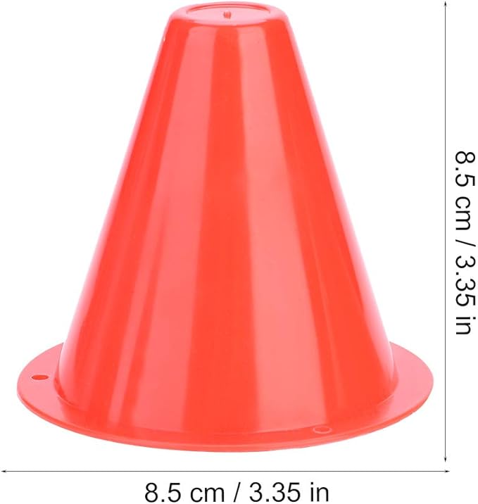 10Pcs Soccer Training Cones