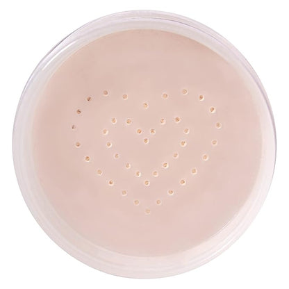 Kimchi Chic Beauty Puff Puff Pass Set and Bake Setting Powder for Makeup, Extra Fluffy Loose Face Powder Poof, Soft Natural Face Makeup for Uneven Skin Tone, 03 Translucent