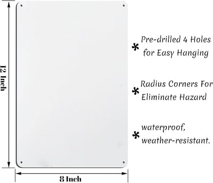 JBYMsign Vintage Baryard Wall Decor Metal Sign Tin Signs Poster - Welcome To Our Baryard Good Food Good Friends Good Times