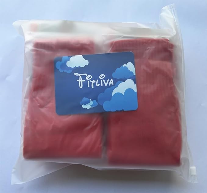 Fitliva Knee High Long Sports Socks Unisex Multicolor 3/6/12 Pairs