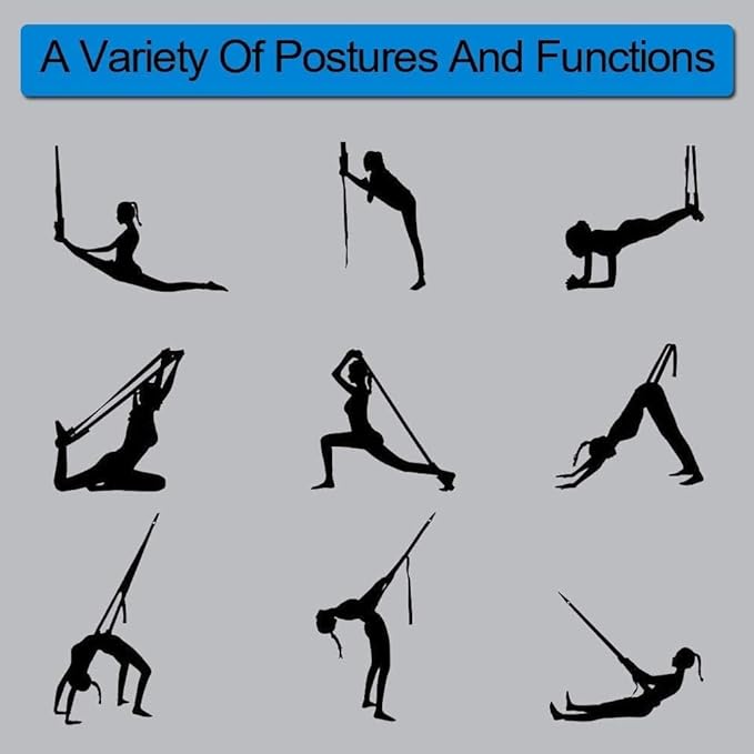 Yoga strap, stretching strap, yoga straps for stretching, Precise stretching, unlocking high difficulty poses in home