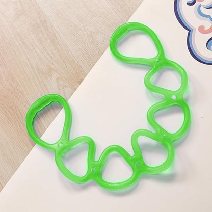 7 Ring Stretch Resistance Exercise Band, BetterJonny Workout Bands Yoga Stretching，Foot, Leg and Arm Exerciser for Home or Fitness Center Workout Walking Exercise