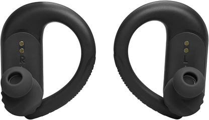 JBL Endurance Peak 3 - Dust and Water Proof (IP68) True Wireless Active Earbuds, Pure Bass Sound, Up to 50 Total Hours of Playback with Speed Charge, Ambient Aware & Talk Thru (Black)