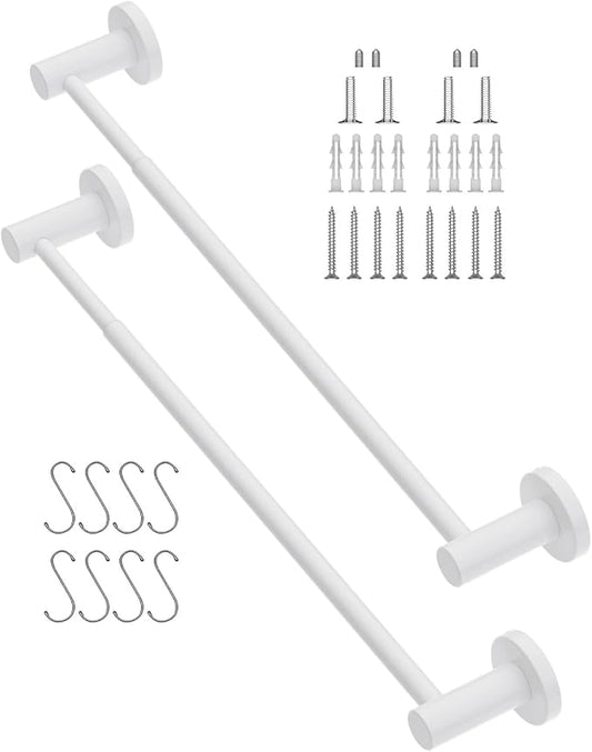 2 Pack Adjustable Towel Holder 16 to 27.6 Inch
