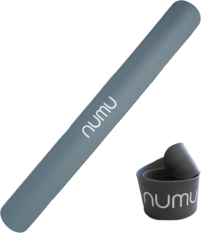 Numu Yoga Mat Strap Slap Band - Easy Snap On to Keep Exercise Mat Tightly Rolled and Secured for Yoga Mat Storage and Travel