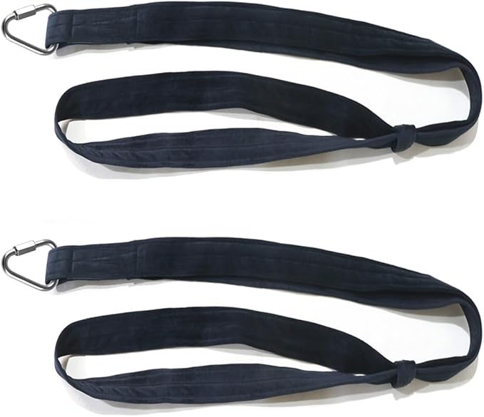 8.2ft 2.5m Aerial Straps Ropes Yoga Aerial Acrobatics Body Aerial Loop Trapeze Circus Apparatuses Equipment Three-Layer Straps 1 pairs