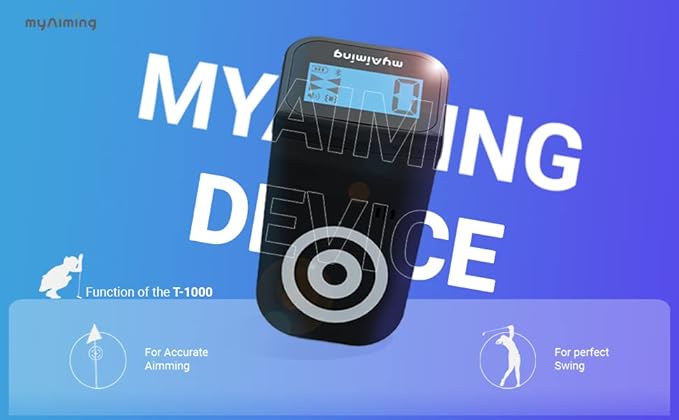 Golf Aiming and Body Turn Practice at Once. T-1000