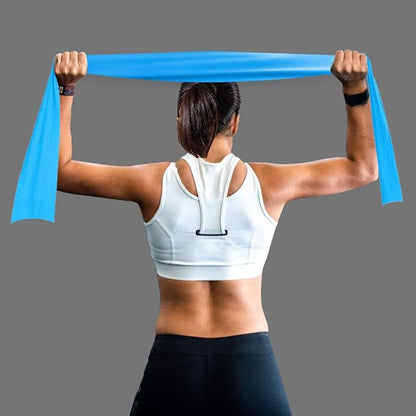 Professional 8 Yards Bulk Resistance Bands Rolls or 5,6,7 ft. Long Non-Latex Elastic Exercise Bands, Stretch Bands for PT, Yoga, Pilates, Rehab, at-Home or The Gym Workouts