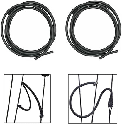 13 FT Peep Sight Tubing Archery Peep Sight Replacement Tube for Compound Bow Hunting Targeting Archery Accessories