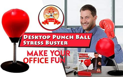 'Barwench Games' Desktop Punch Ball Stress Buster