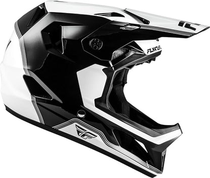 Fly Racing Rayce Full-Face Mountain Bike/BMX Helmet – ASTM F1952 DH Certified, CPSC 1203, CE EN1078, Poly-Alloy Shell, TFV Ventilation, Removable Liner