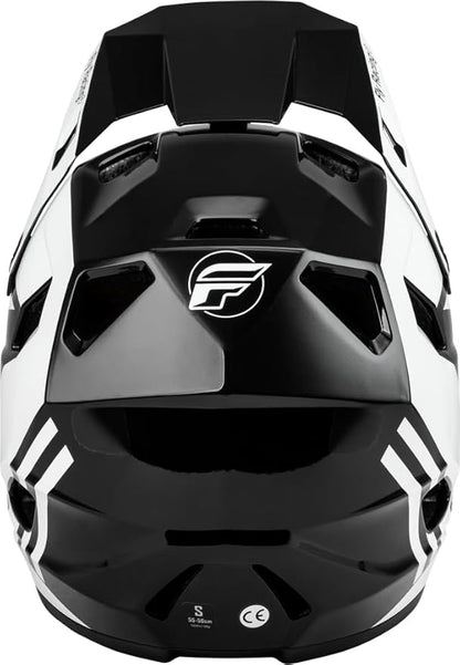 Fly Racing Rayce Full-Face Mountain Bike/BMX Helmet – ASTM F1952 DH Certified, CPSC 1203, CE EN1078, Poly-Alloy Shell, TFV Ventilation, Removable Liner
