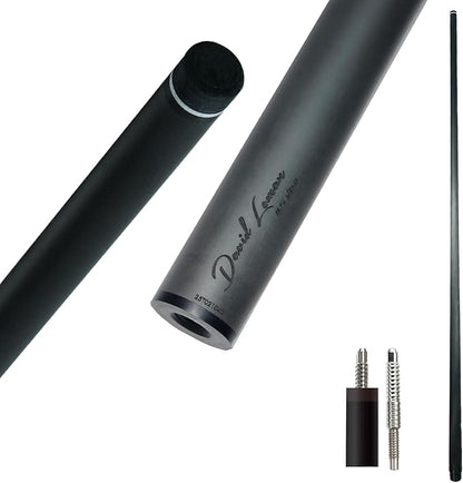 29.13" /Radial Wavy 3/8-10 3/8-11 3/8-14 Uni-Loc 5/16-18 Carbon Pool Cue Single Shaft, Low Deflection Technology, Ultra-Smooth, pro Taper, Easy to Control