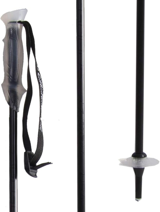 GOODE G-Max Summit Ski Poles – Lightweight & Durable Carbon Composite Downhill Ski Poles for Men & Women – Ergonomic Grip & Shock Absorbing Design – Pair