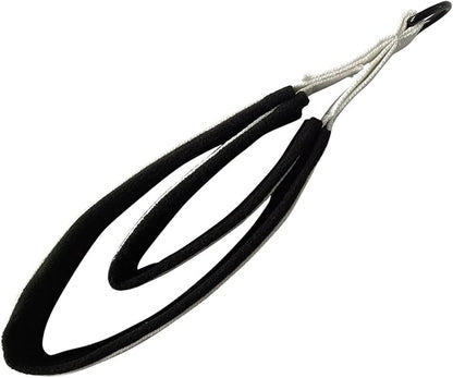 Pilates Double Loop Straps for Reformer, D Ring Straps Handle, Yoga Exercise Straps, 2 PCS