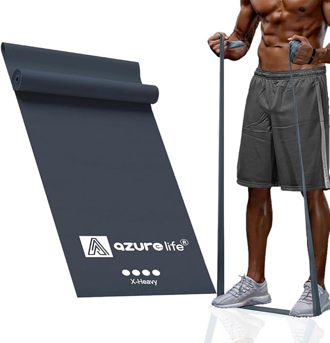 Professional 8 Yards Bulk Resistance Bands Rolls or 5,6,7 ft. Long Non-Latex Elastic Exercise Bands, Stretch Bands for PT, Yoga, Pilates, Rehab, at-Home or The Gym Workouts