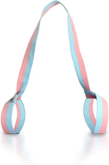 Tumaz Yoga Mat Strap [MAT NOT Included] (2 Sizes) with Extra Thick & Comfy Delicate Texture, Adjustable Yoga Mat Carrier