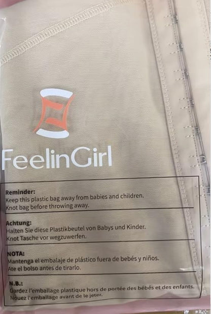 FeelinGirl Waist Trainer for Women Trimmer Belt Waist Cincher Tummy Wrap Plus Size Snatch Me Up Bandage Body Shaper