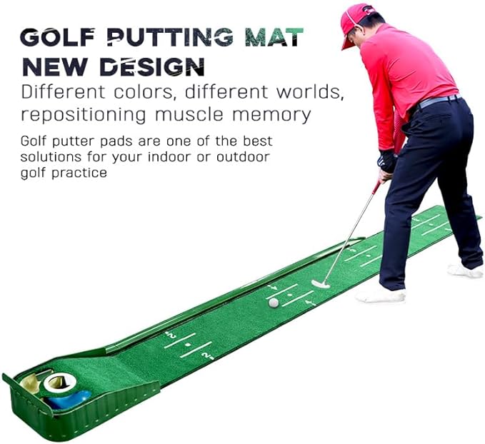 Golf Putting Mat for Various Skill Levels