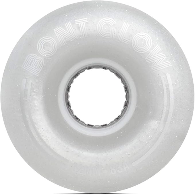 Bont Professional Roller Skate Prostar Kids Package with Glow Light Up Wheels