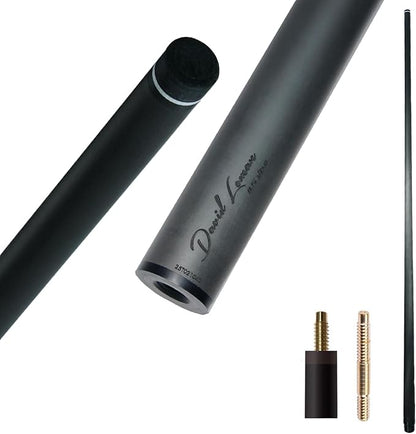 29.13" /Radial Wavy 3/8-10 3/8-11 3/8-14 Uni-Loc 5/16-18 Carbon Pool Cue Single Shaft, Low Deflection Technology, Ultra-Smooth, pro Taper, Easy to Control