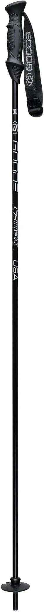 GOODE G-Max Summit Ski Poles – Lightweight & Durable Carbon Composite Downhill Ski Poles for Men & Women – Ergonomic Grip & Shock Absorbing Design – Pair