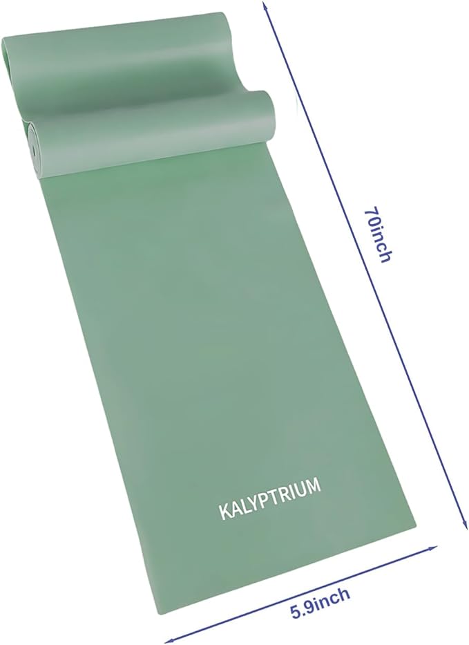 Workout Resistance Bands - Natural Latex Exercise Bands for Physical Therapy, Stretching, Yoga, Pilates, Strength Training & Home/Gym Fitness