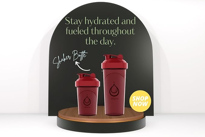 4 PACK, 28 oz & 20 oz Shaker Bottles for Protein Mixes | BPA-Free & Dishwasher Safe | Protein Shaker Bottle | Shaker Cups | Leakproof Blender Shaker Bottle Pack (28 & 24 oz Red)