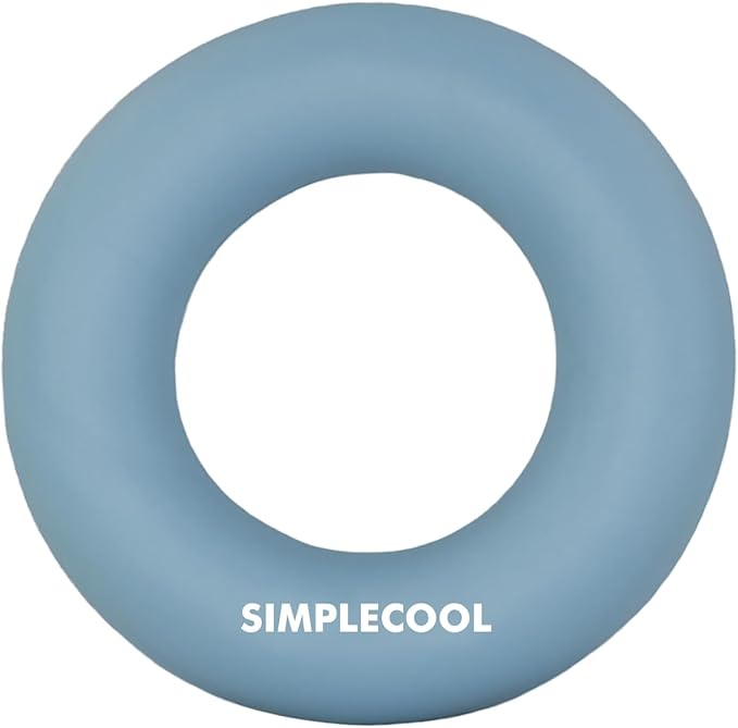 Grip Strength Trainer Hand Gripper Strengthener. Hand Finger Wrist Forearm Workout Exerciser for Strength Training Rock Climbing Athletes Rehabilitation Stress Relief. Silicone Rings 3.5 Inch.