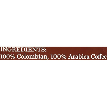 Eight O'Clock Coffee Eight O'Clock Ground Coffee, 100% Colombian Peaks, 11 Ounce (Pack of 4)