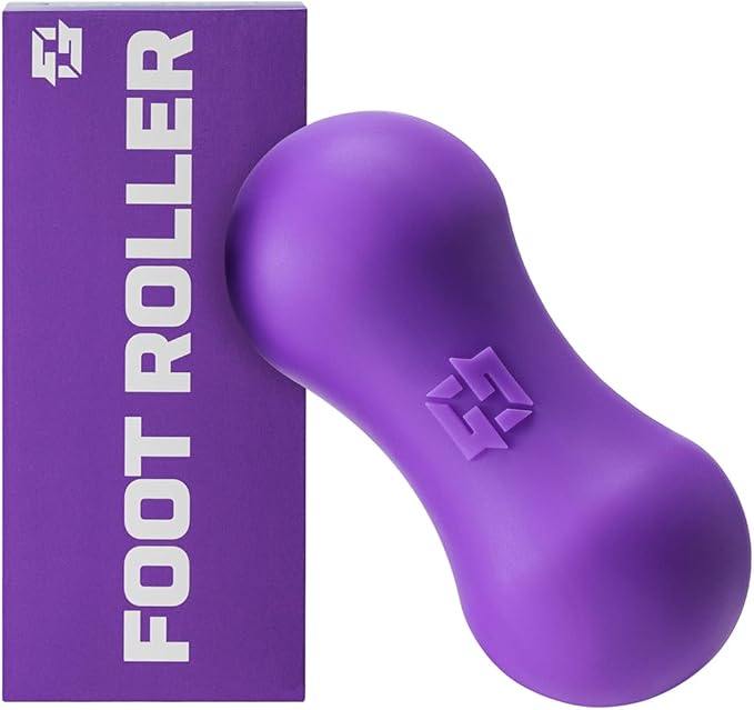Ground Force Foot Roller – Portable Silicone Foot Massager for Plantar Fasciitis, Heel Spurs, Arch & Heel Pain Relief, Neuropathy & Myofascial Release – Trigger Point & Recovery Tool