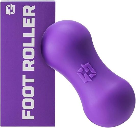 Ground Force Foot Roller – Portable Silicone Foot Massager for Plantar Fasciitis, Heel Spurs, Arch & Heel Pain Relief, Neuropathy & Myofascial Release – Trigger Point & Recovery Tool