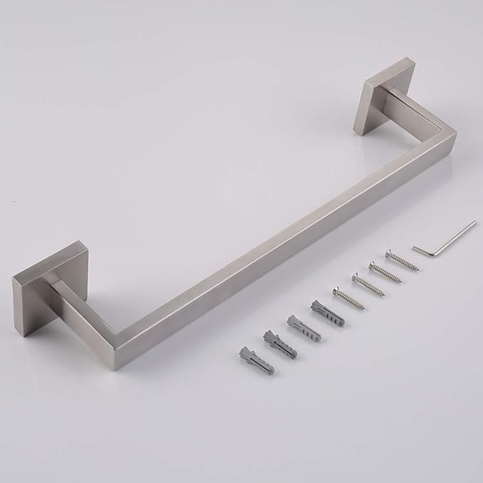 16 Inch Towel Bar Rack Brushed Nickel
