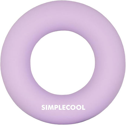 Grip Strength Trainer Hand Gripper Strengthener. Hand Finger Wrist Forearm Workout Exerciser for Strength Training Rock Climbing Athletes Rehabilitation Stress Relief. Silicone Rings 3.5 Inch.