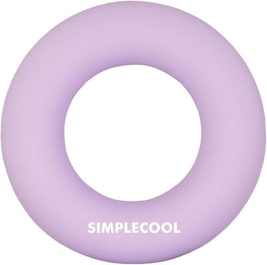 Grip Strength Trainer Hand Gripper Strengthener. Hand Finger Wrist Forearm Workout Exerciser for Strength Training Rock Climbing Athletes Rehabilitation Stress Relief. Silicone Rings 3.5 Inch.