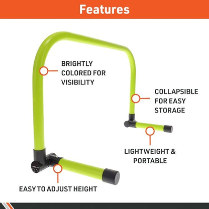 Body Sport Adjustable Athletic Speed Training Hurdles 5