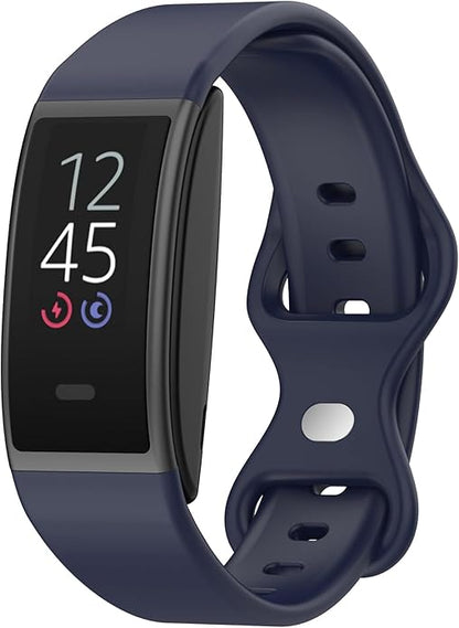 FitTurn Sport Watch Band Compatible with Amazon Halo View Replacement Soft Silicone Wristband Sport Straps Accessories Men Women for Amazon Halo View Smartwatch