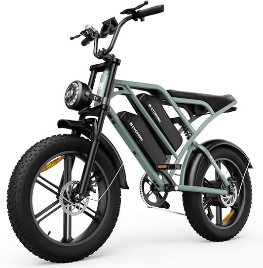 Electric Bike for Adults,Peak 1000W/1500W Motor,20/28MPH 55-150Mile ebikes for Adults with 10.4AH/13AH/26AH Battery,20" Fat Tire Electric Dirt Bike Commuting Off Road Ebike, UL2849