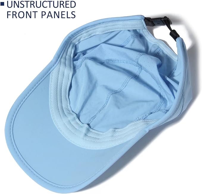 GADIEMKENSD Stretch Running Hat with Soft Brim, Quick Dry, Unstructured, Unisex-Adult