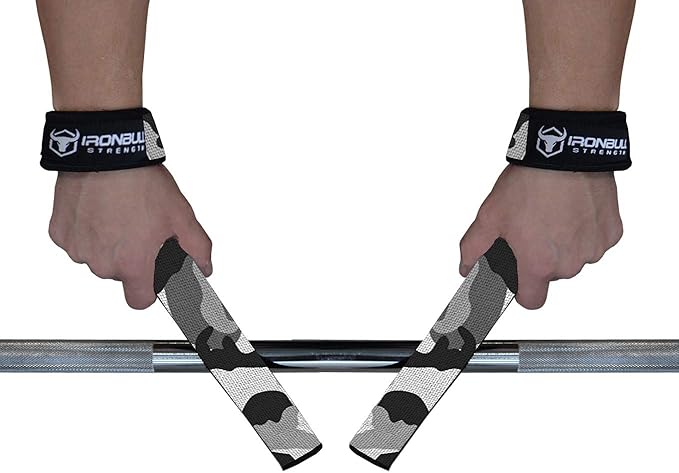 Lifting Wrist Straps for Weightlifting (1 Pair) – Padded Lifting Straps for Deadlifts, Powerlifting, Strength Training & Bodybuilding – Gym Straps for Men & Women