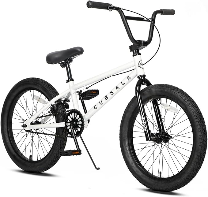 Freestyle BMX Bike, 18 20 Inch Kids Bicycle for 5-13 Years Old Kids and Beginner Level Rider, Multiple Colors